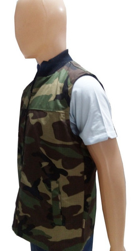 Imagen 7 de 10 de Chaleco Ristop Hombre Camuflado Pampero (413101002)