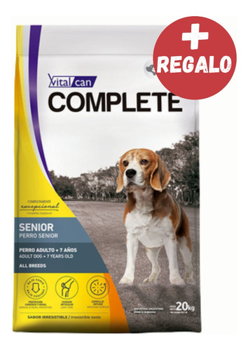 Vital Can Complete Senior X 20 Kg - Happy Tails