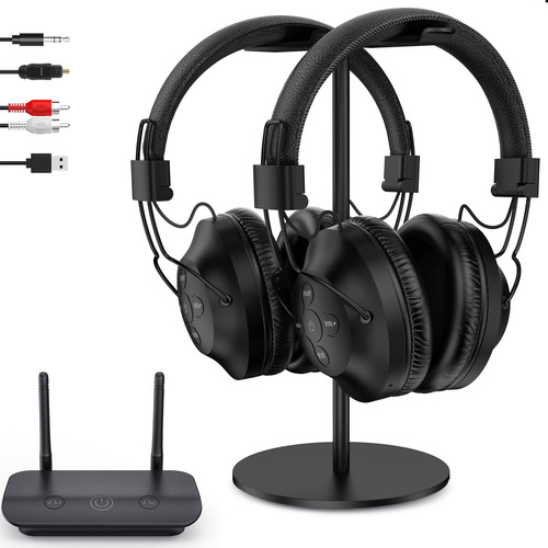 Auriculares Inalámbricos Rosida Dual Para Tv Con Transmisor