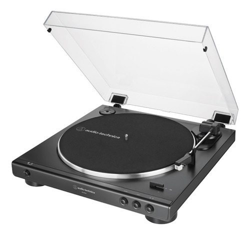 Tocadiscos Audio-technica At-lp60x-bk Discos Vinilo