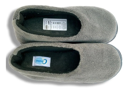 Pantuflas Hombre Cerradas Plush Abrigo No Resbala Lavables !