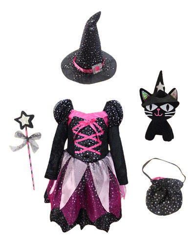 Disfraz De De Halloween Para Niñas, Traje De , Vestido De