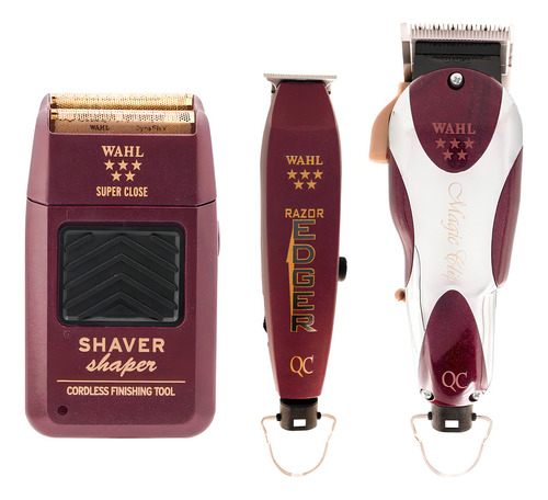 Wahl Unicord/Shaver Profesional Tintas Riginales Color Bordo