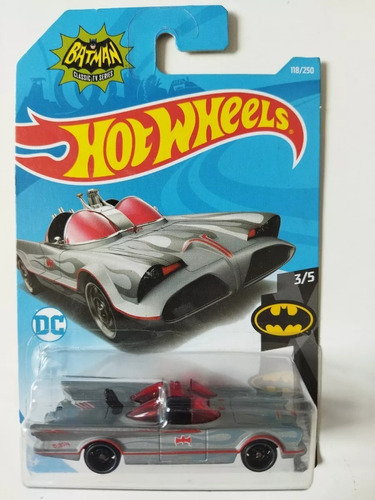 Hot Wheels Batman Tv Series Batmobile Batimovil 3/5 2017
