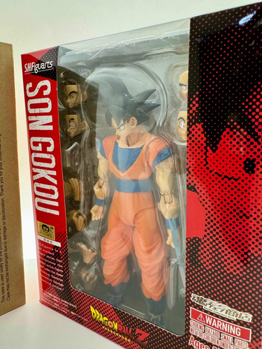 Shfiguarts Goku Version 1 Japonés (sellado) (Usado)