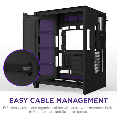 Nzxt H9 Flow (2025) Large Dual-chamber Atx Mid-tower Ai...