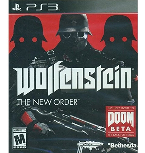 Wolfenstein The New Order Playstation 3