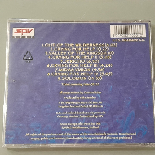 Arena Songs From The Lion Cage Cd