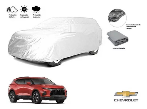 Lona Gruesa Felpa Cubrea Camioneta Suv Chevrolet Blazer 2019