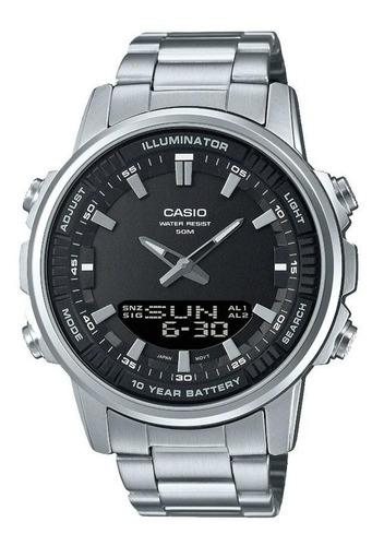 Reloj Casio Amw-880d-1a Análogo Digital Agente Oficial