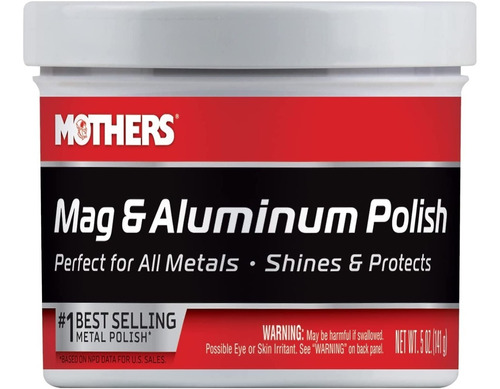 Pulidor Metal Aluminio Rines Brillo Radiante Mothers Protege