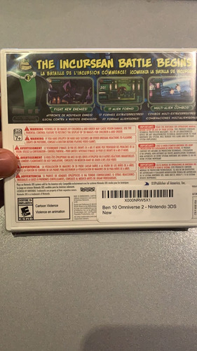 Ben 10 Omniverse 2 Nuevo Nintendo 3ds (Usado)