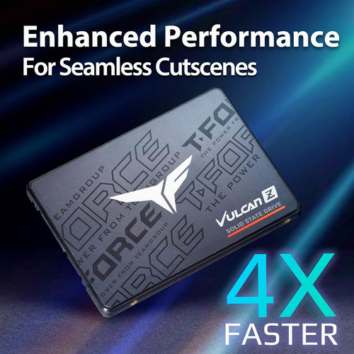 Teamgroup T-force Vulcan Z 1tb Slc Cache 3d Nand Tlc 2.5 ...