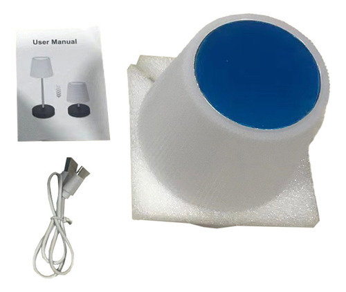 Mesa De Escritorio Led Retráctil Con Control Táctil Ajustabl