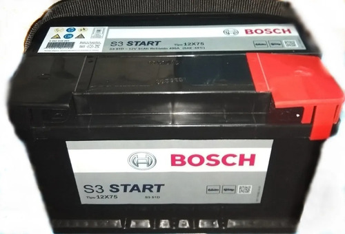 Bateria Bosch S3 Start 12x75 Oferta Hasta Agotar Stock