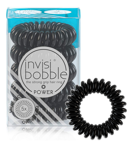 Invisibobble Power Traceless - Juego De 5 Lazos Para El Cabe