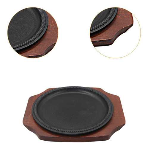 Placa De Bistec De Plancha Sizzle Placa Teppanyaki Pan De S