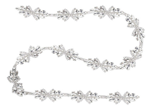 Apliques De Diamantes De Imitación De Cristal, 1 Yarda De A