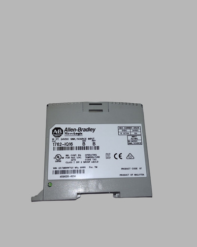 Modulo Input Micrologix Allen Bradley 1762-iq16 Ser B (Usado)