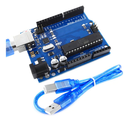 Placa De Desarrollo Dip Uno R3 Compatible Con Arduino Ide
