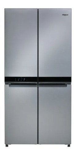 Refrigerador auto defrost Whirlpool French Door WRQ551SNJZ acero inoxidable con freezer 594L 115V