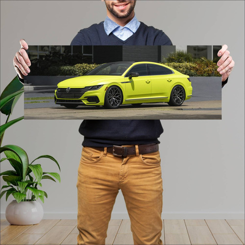 Cuadro 30x80cm Auto 2018 Volkswagen Arteon R Lin 536