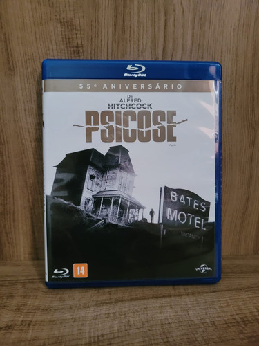 Psicose 55° Blu-ray Aniversário + Blu-ray Hitchcock + Livro (Usado)