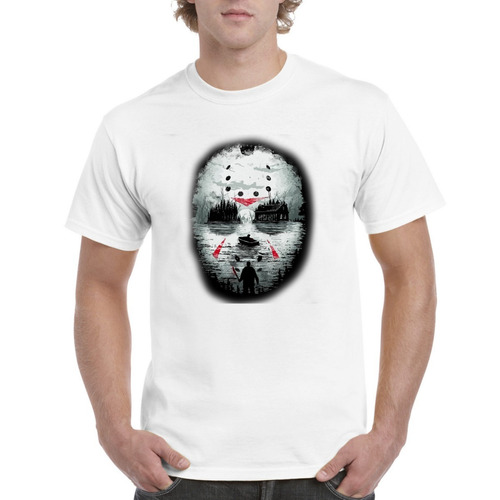Camisa De Hombre  Moderno Estilo Jason Asesino Mod B 