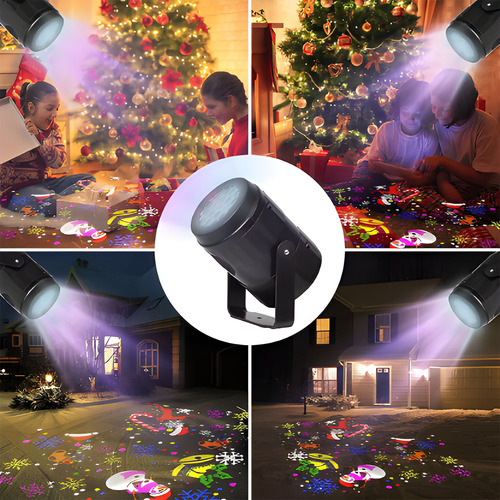 Proyectores Led De Halloween En Interiores, 4 Diapositivas
