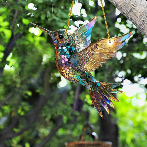 J Atrapasueños De Colibrí Decoración De Pared De Colibrí