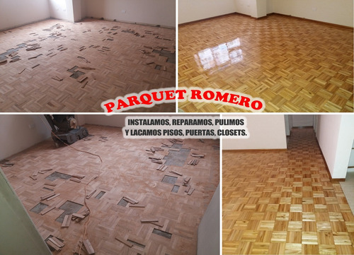 Imagen 10 de 10 de Parquet Piso Flotante Instalación Reparación Pulido Lacado