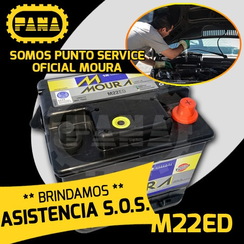 Bateria Auto Moura Berlingo Partner Nafta C3 207 M22ed 22ed