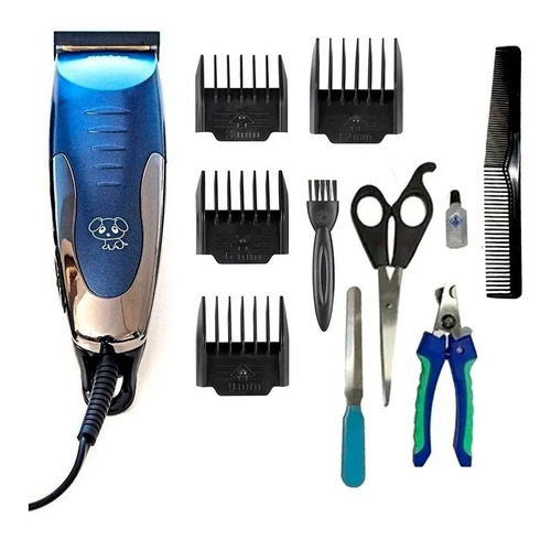 Imagen 4 de 7 de Maquina Cortar Pelo Perros Cortadora Canina + Accesorios !!