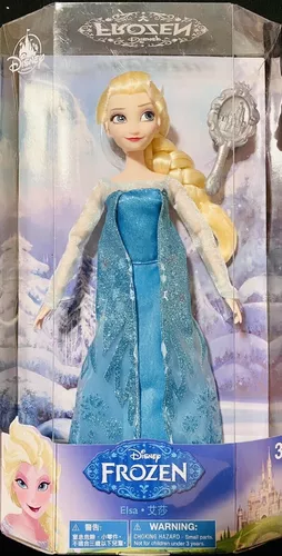 Boneca Frozen Clássica Elsa - Boneca Frozen Clássica Elsa - HASBRO