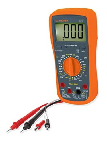 Multimetro Digital Truper Mut-39 Uso General