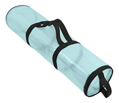 Organizador De Papel De Regalo, Bolsa De 80x15cm Azul