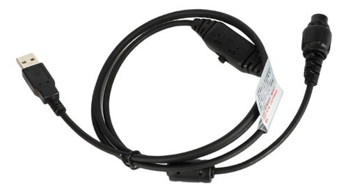 Cable De Programación Usb Walkie Talkie Profesional Negro