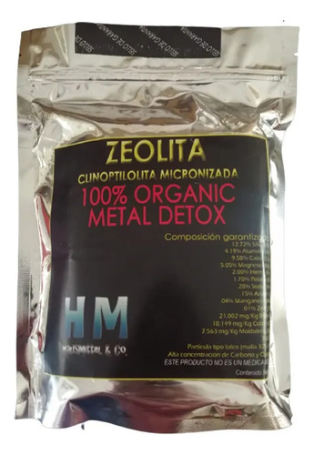 Zeolita Clinoptilolita 1kg Grado Alimenticio