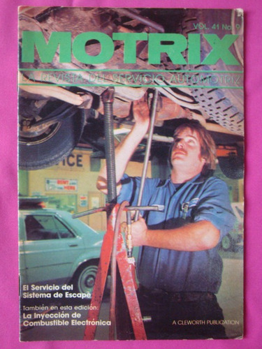 Revista Motrix Vol 41 Nº 9 1982 - Servicio Sistema Escape