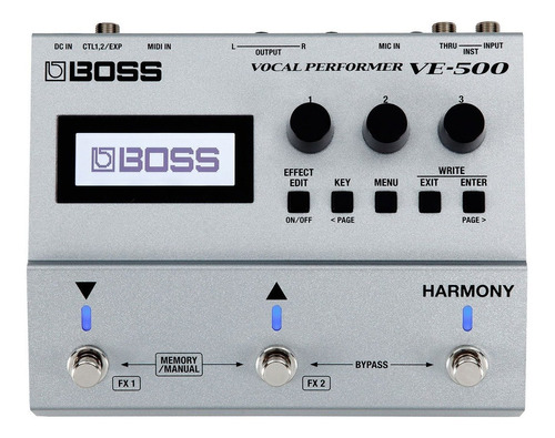 Pedal De Efeitos Boss Ve-500 Vocal Performer Oferta!