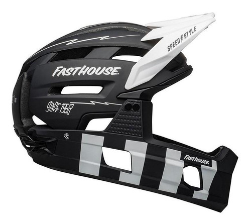 Casco de ciclismo Bell Super Air Spherical Fasthouse, color negro, tamaño 55-59 cm