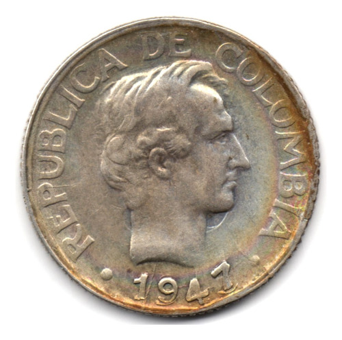 20 Centavos 1947 Sin B