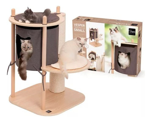 Rascador Gato Cama Catit Vesper Treehouse  59 X 57.5 X 86 Cm