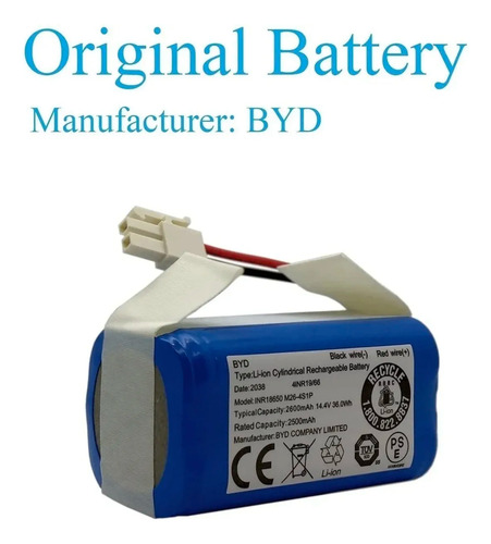 Bateria Para Aspiradora Robot Atma As8991 As8992 Repuesto