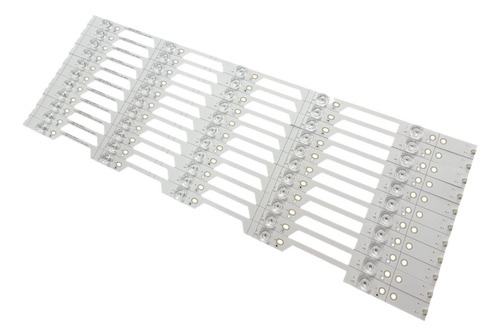 Kit 11 Tiras Leds Para Hisense 60du6070 Aluminio Reforzado!