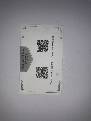 Control Remoto Gsm Apertura Puerta Llamada Gratis Sms 850/90