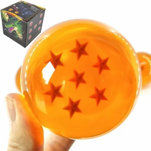 Esferas De Dragon Ball Z Tamaño Real 7.6cm + Estuche