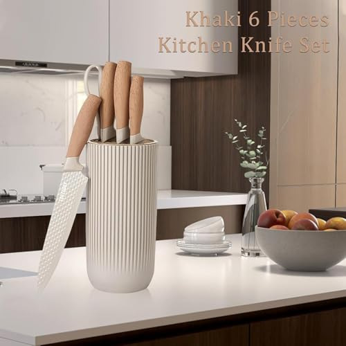 Set De Cuchillos De Cocina, Set De 6 Cuchillos Profesionales