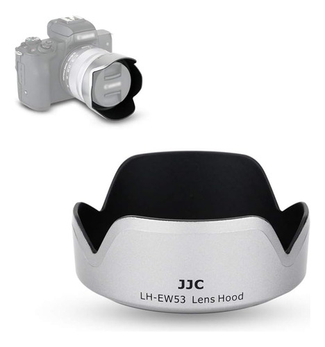 Jjc Lens Hood Shade Para Canon Ef-m 15-45mm Is Stm Lens En C