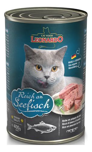 Pack Leonardo Lata Pescado 400gr X6 Unidades